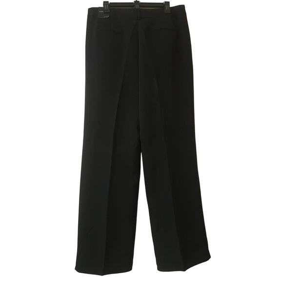 NWT Flirtations Size 15 Young Contemporary Black Slacks Front Slip Pockets - Picture 2 of 6